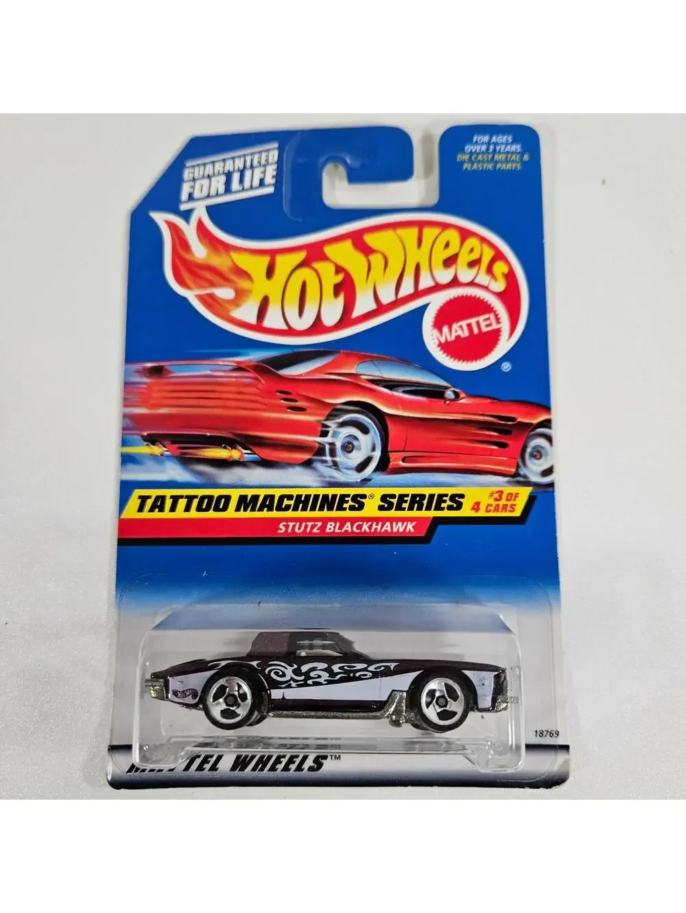 Hot Wheels 1999 Tattoo Machines Complete 4/4 1:64 NIP